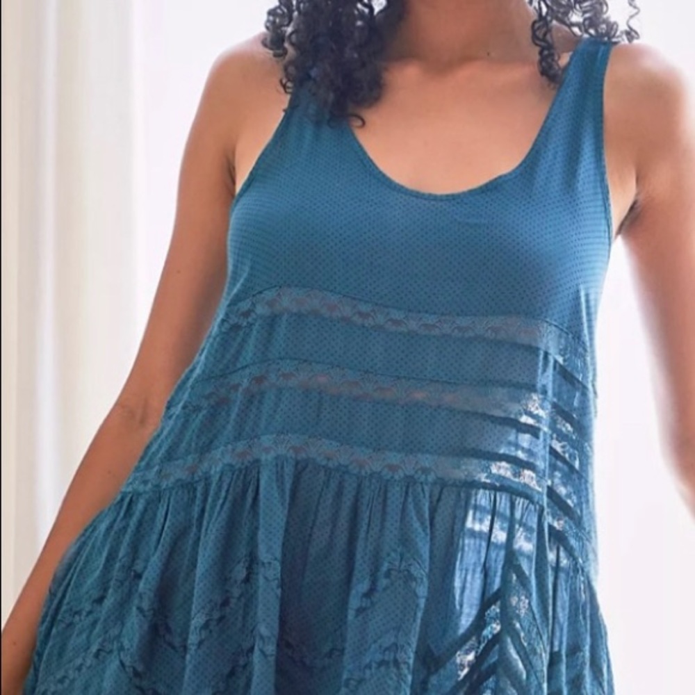 Free People Lace A-line Tunic